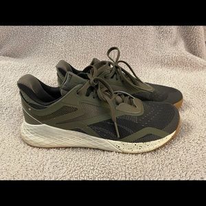Reebok Nano X, Olive, Size 10
